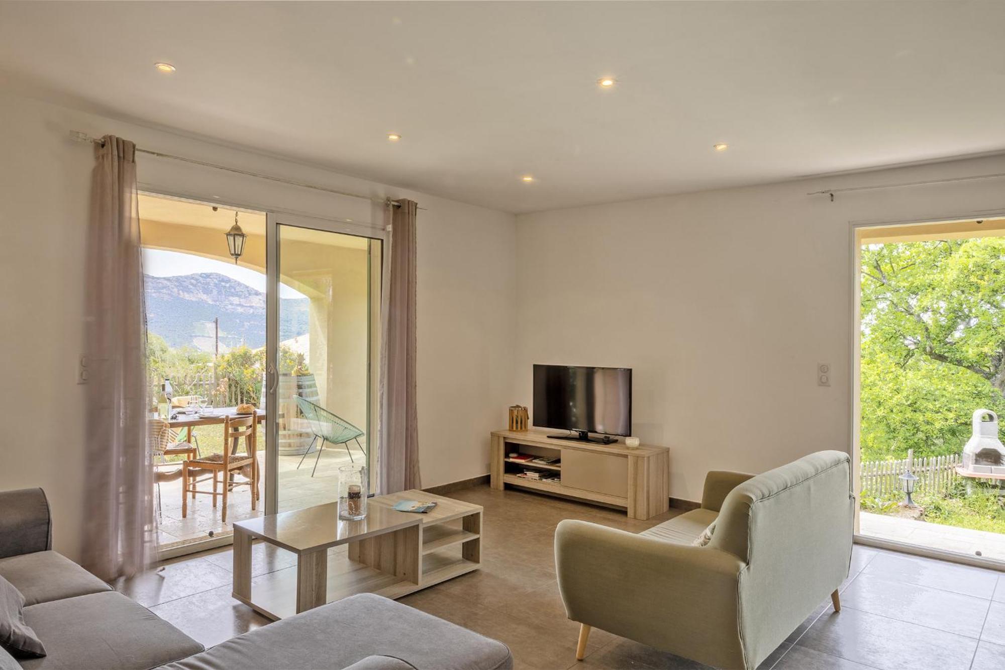 Апартаменты Casa U Castagnettu Патримонио Экстерьер фото